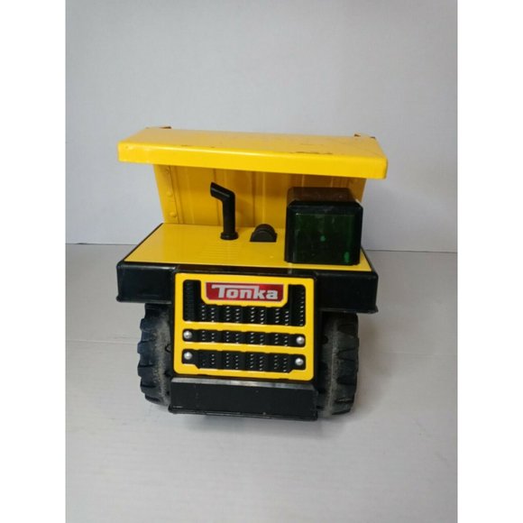 Vintage HASBRO TONKA DUMP TRUCK 4000 Xmb 975 STEEL BED Authentic YELLOW - Picture 2 of 12